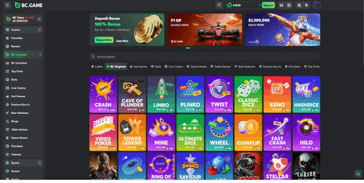 BC.Game Casino and Sportsbook A Comprehensive Guide to Online Gaming